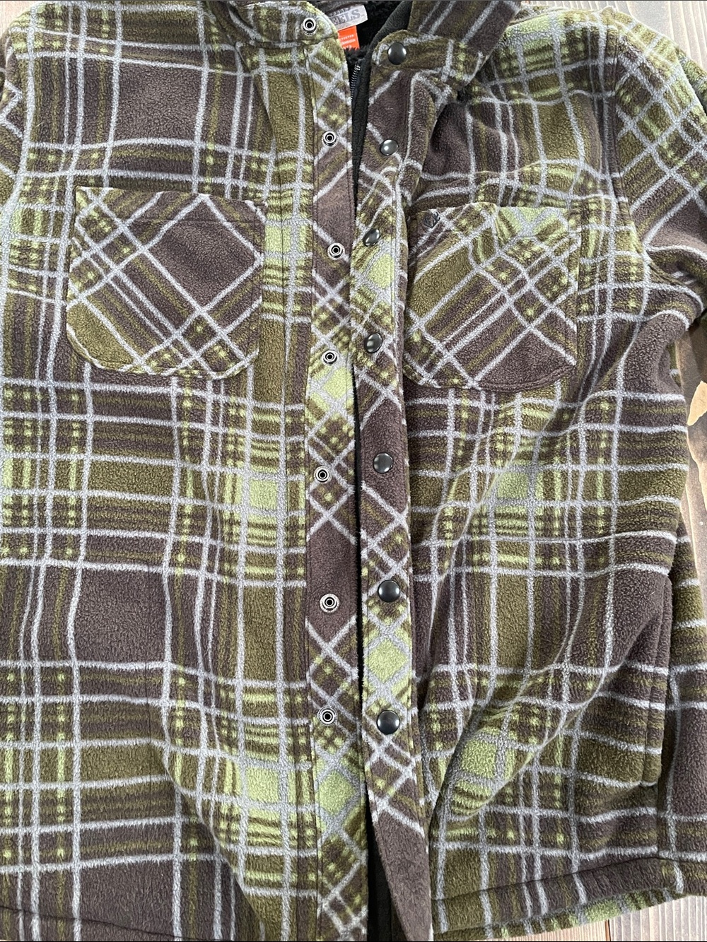 Men’s Racks & Reels Plaid Jacket - Picture 6 of 10